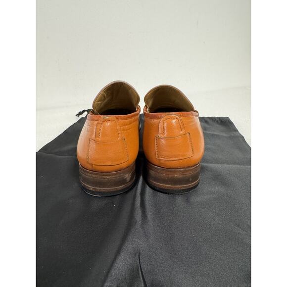 David Eden Shoes Mens Size 9 Alligator Penny Loafer Dress Valentino Sole Exotic main image 8
